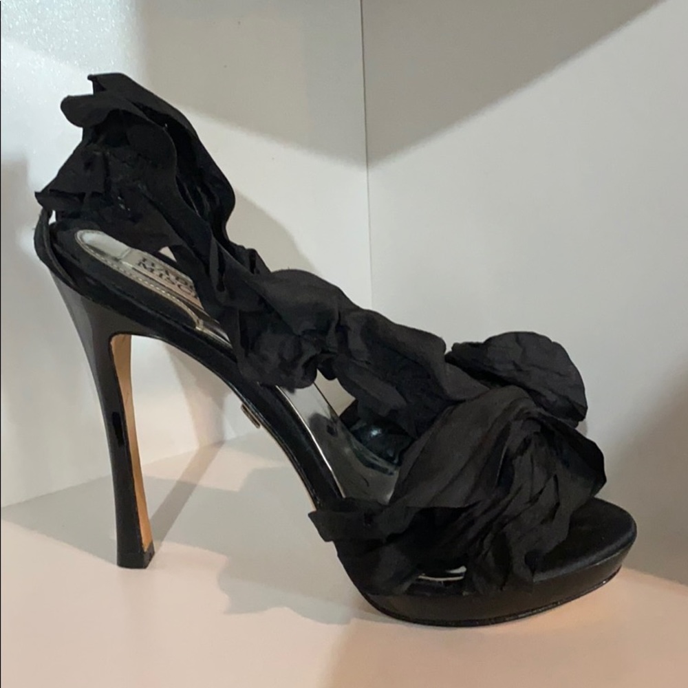 Badgley Mischka evening sandals 5.5
